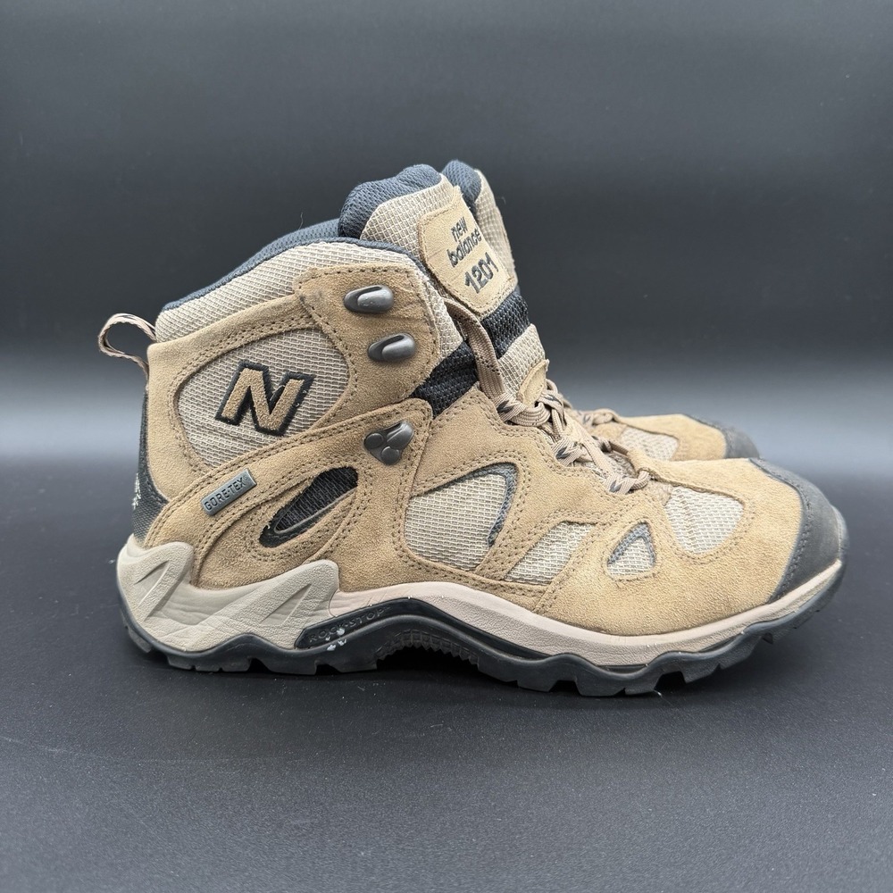 New‎ Balance Boots Mens 11 D Brown Terra Stryder 1201 Gore-Tex Mid Hiking Shoes
